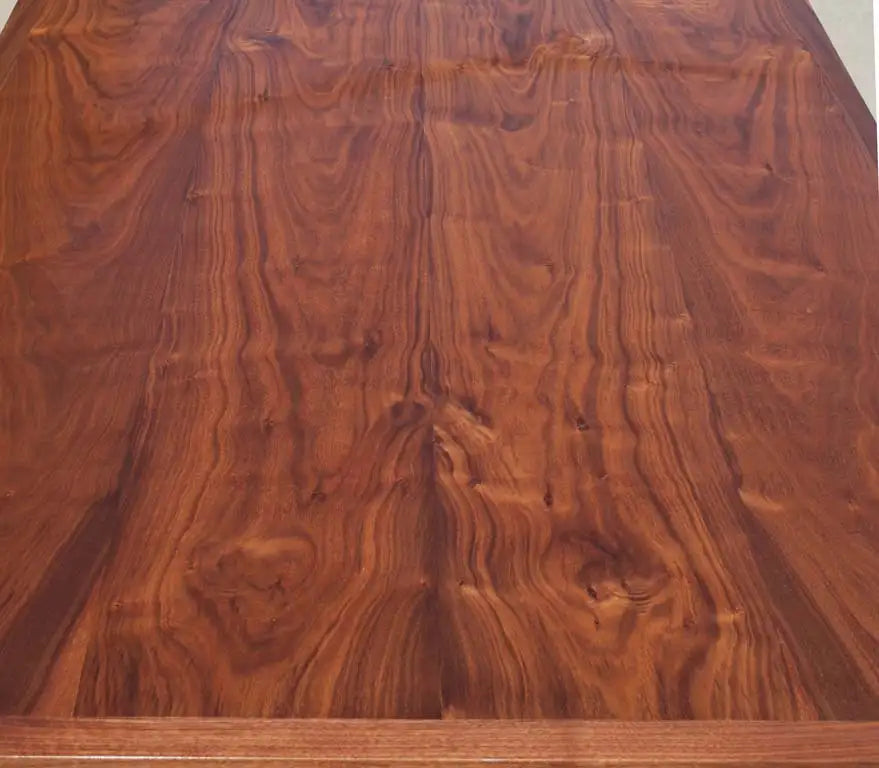 Parsons Table in Bookmatched Walnut
