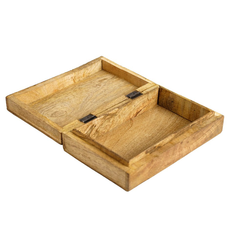 Wood box TREE M, H6x21x14cm