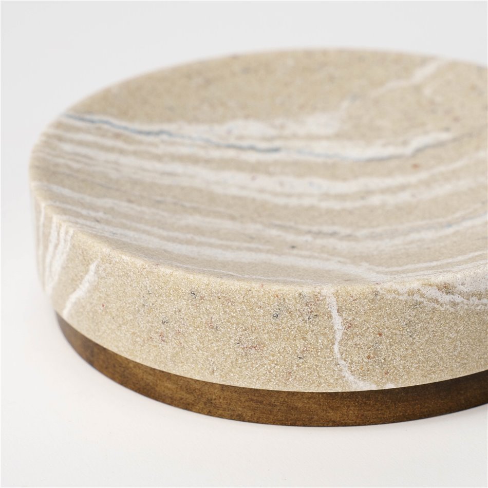 Soap dish Come, H2,8cm, D10,8cm