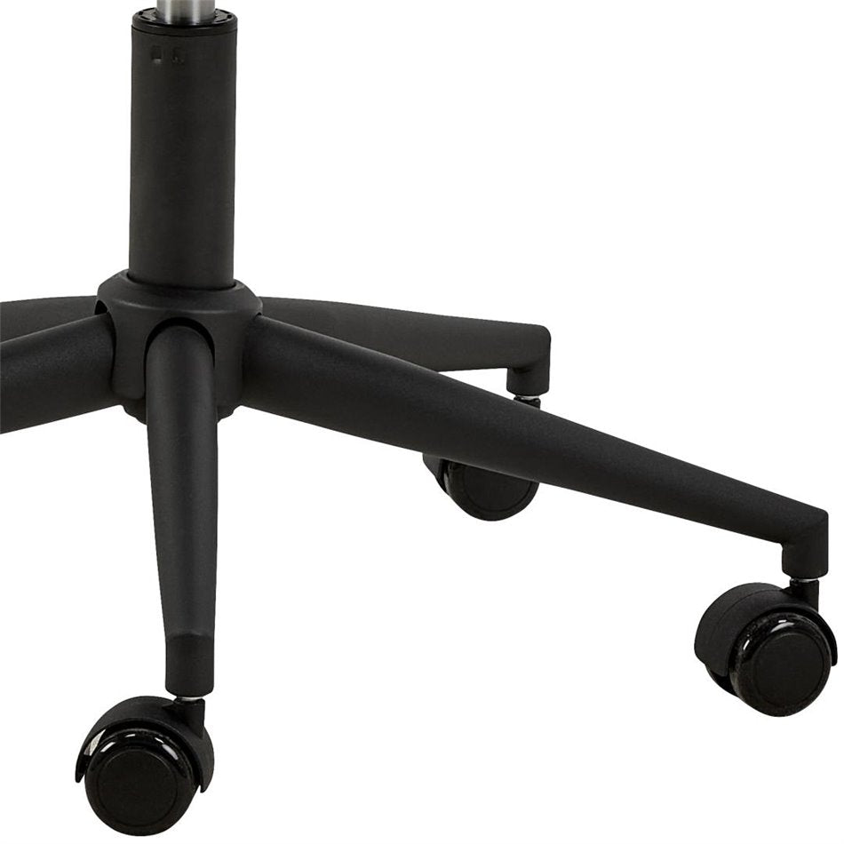 Addie Adjustable Office Chair – Beige Fabric, Modern Ergonomic Steel Frame Design