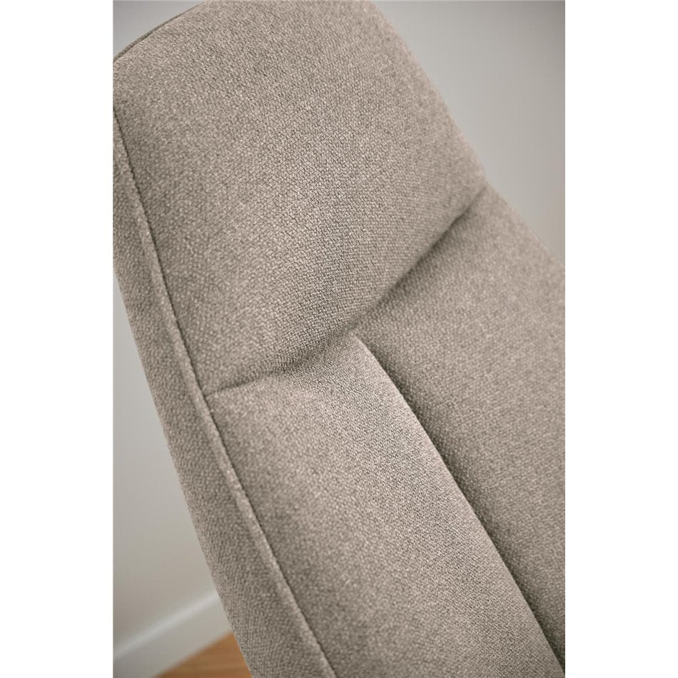 Armchair Atekso, beige, H98x73x92cm, seat height 40cm