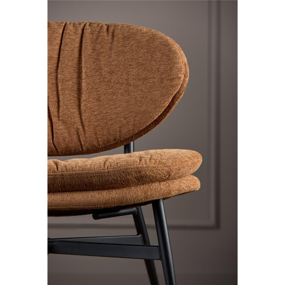 Lounge-Sessel Aurma, braun, H 76 x 70 x 73 cm, Sitzhöhe 43 cm