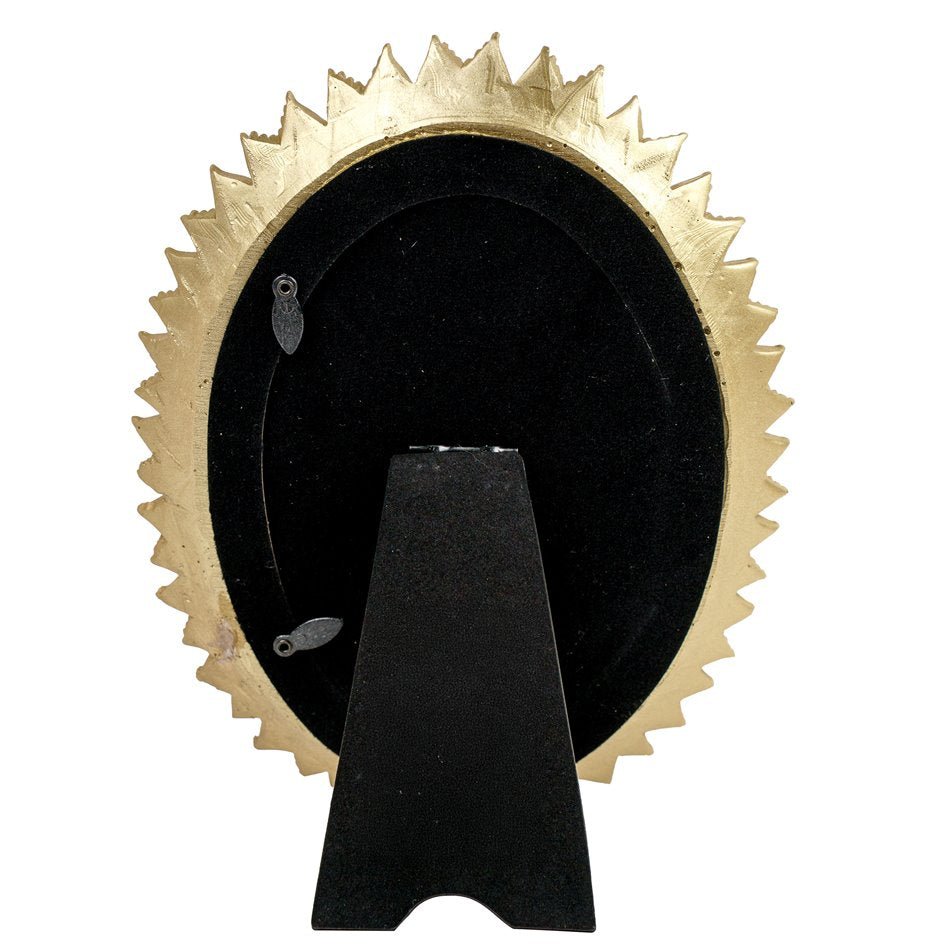 Photo frame Ovale gold, 10x15cm photograph, H23.5x18.2x2cm