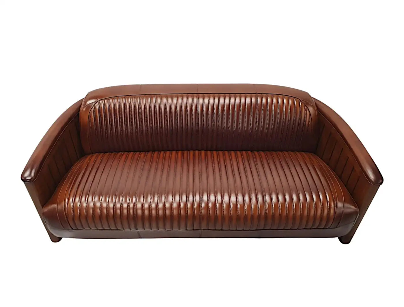 Stunning Three Seater Sofa in the Aviator Style