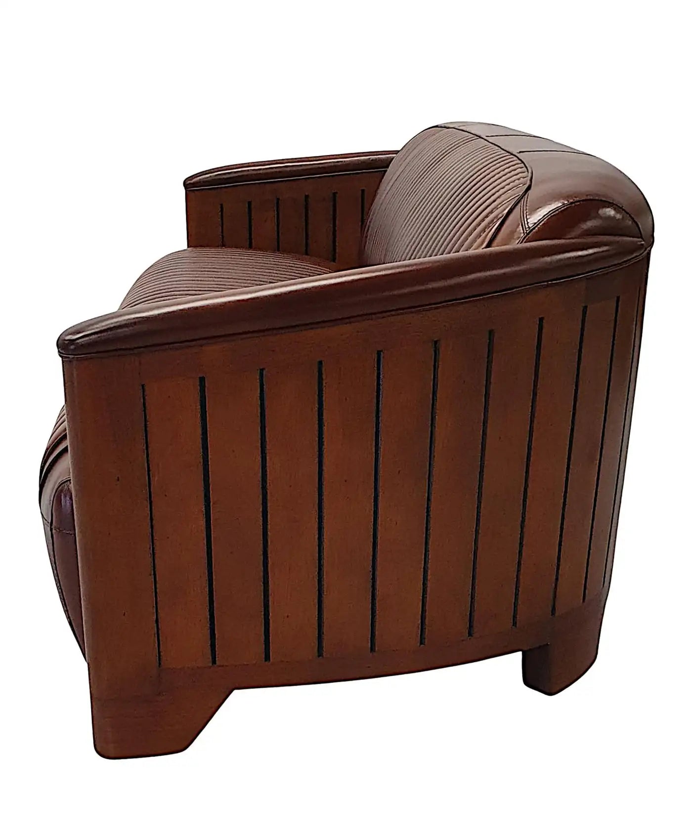 Stunning Three Seater Sofa in the Aviator Style
