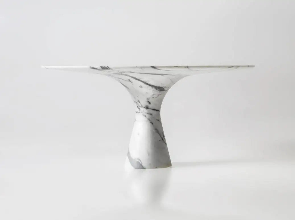 Contemporary Oval Marble Dining Table 290/75