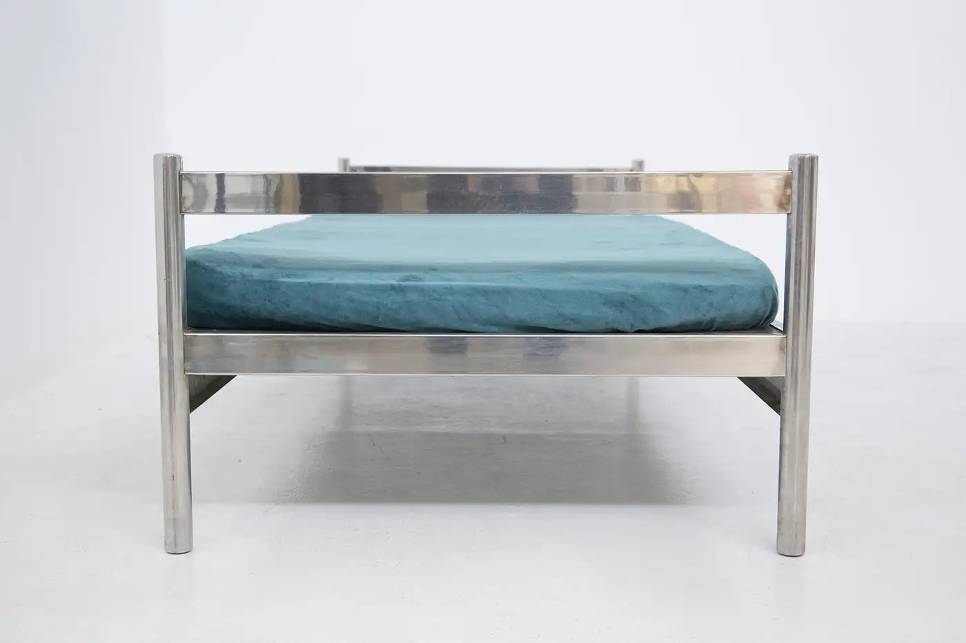 Vintage Steel Single Bed