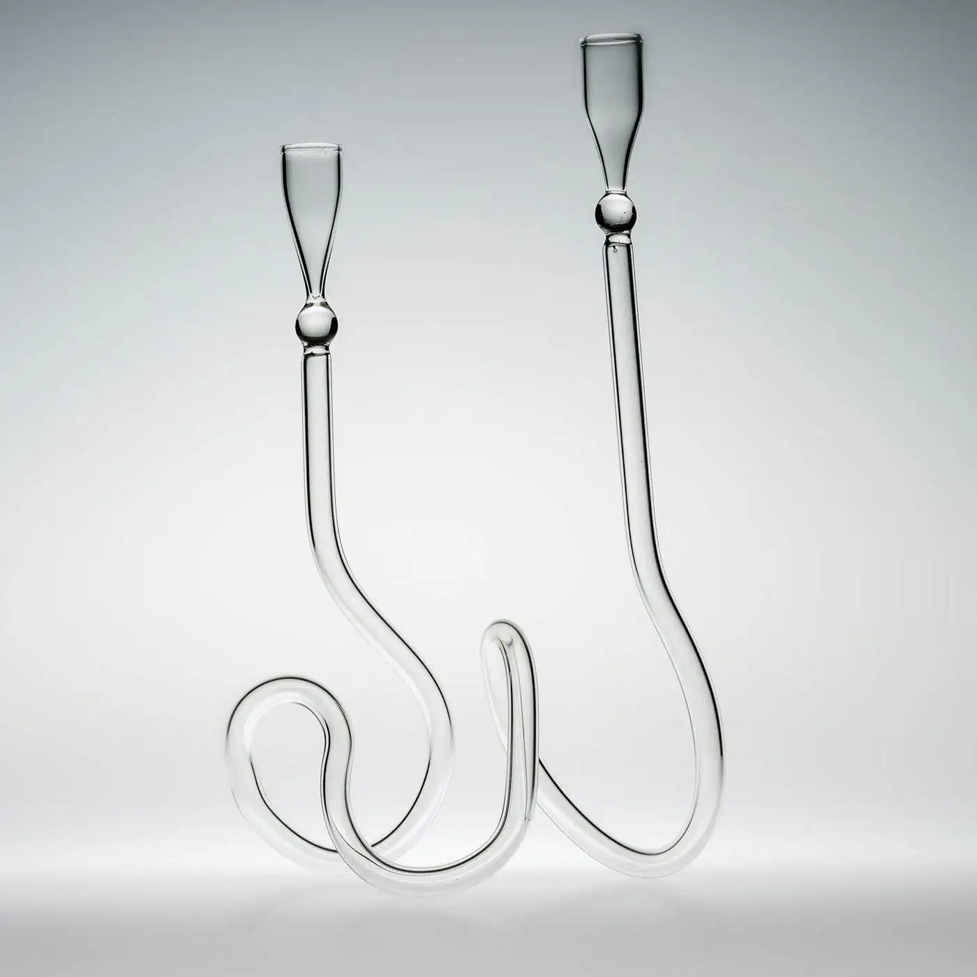 Tube Glass Candle Holder