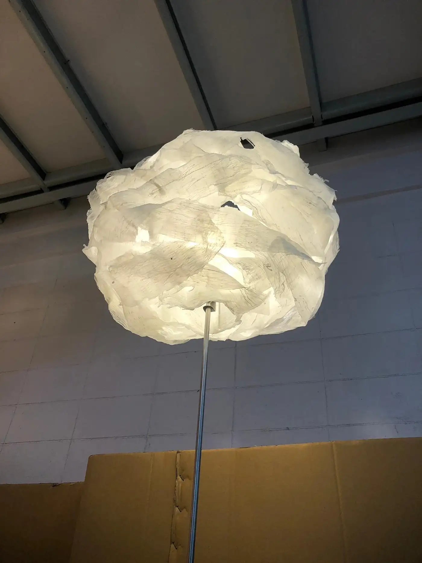 Transcendence floor - Handcrafted Sculptural Floor Light