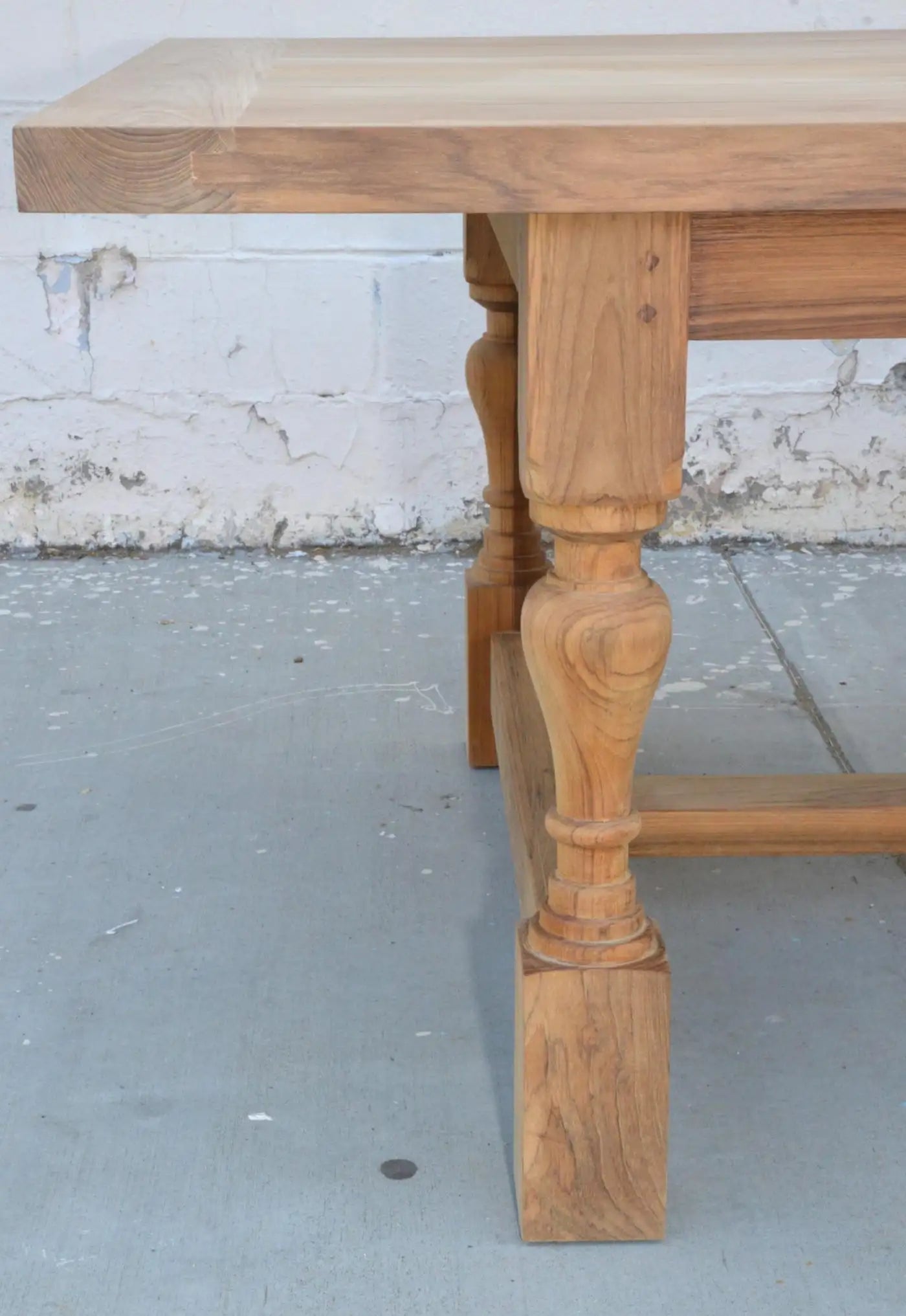 Indoor or Outdoor Teak Dining Table