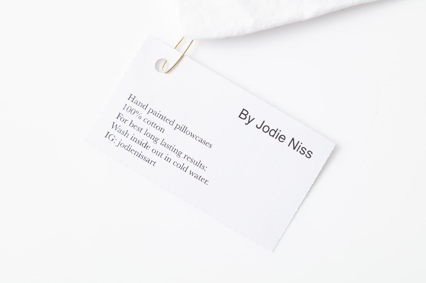 Fruit Hand-Painted Cotton Pillow Cases – Set of 2, 51 x 66 cm