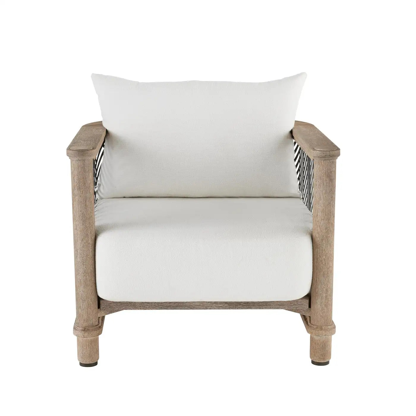 Performance Bouclé willow stained teak Outdoor Chair