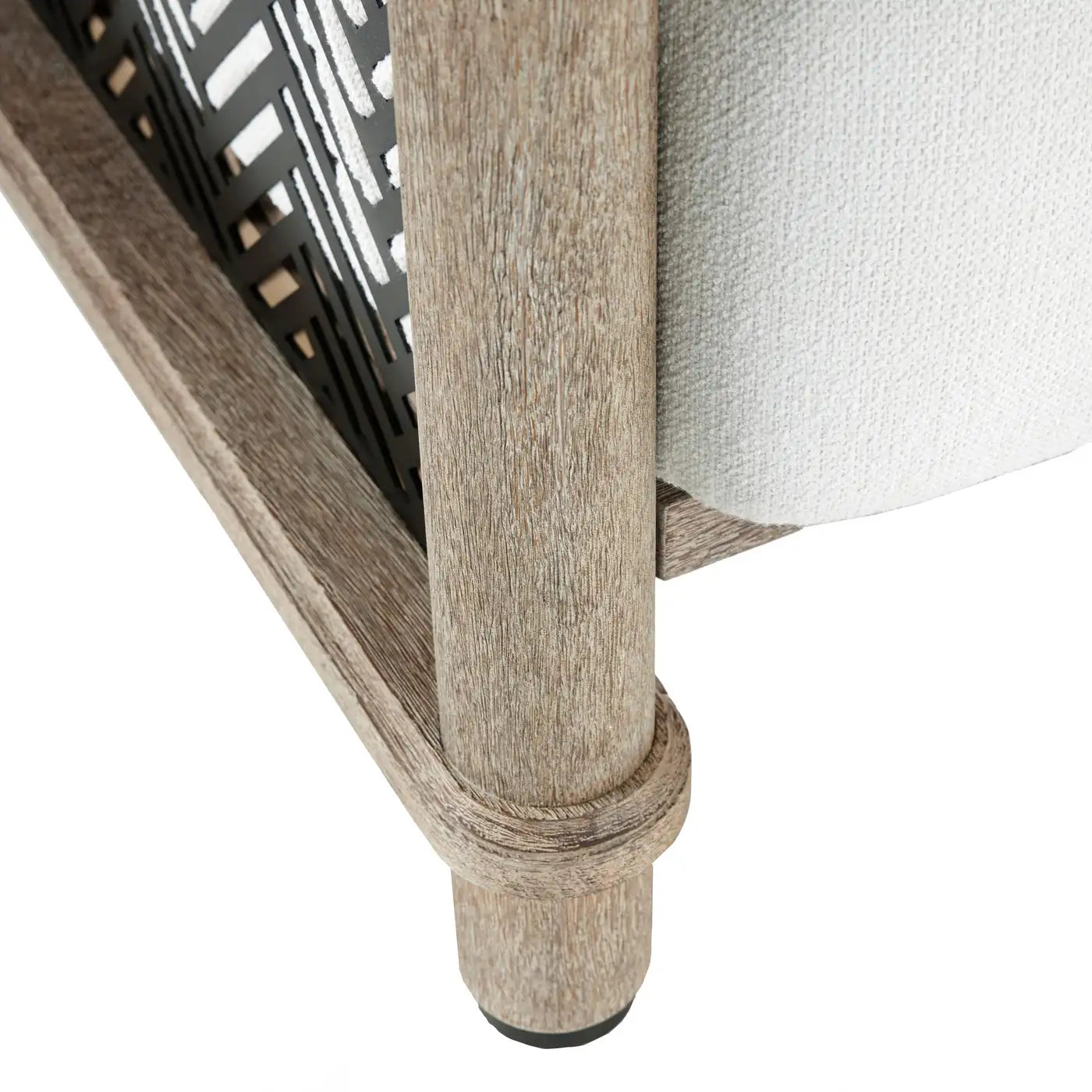 Performance Bouclé willow stained teak Outdoor Chair