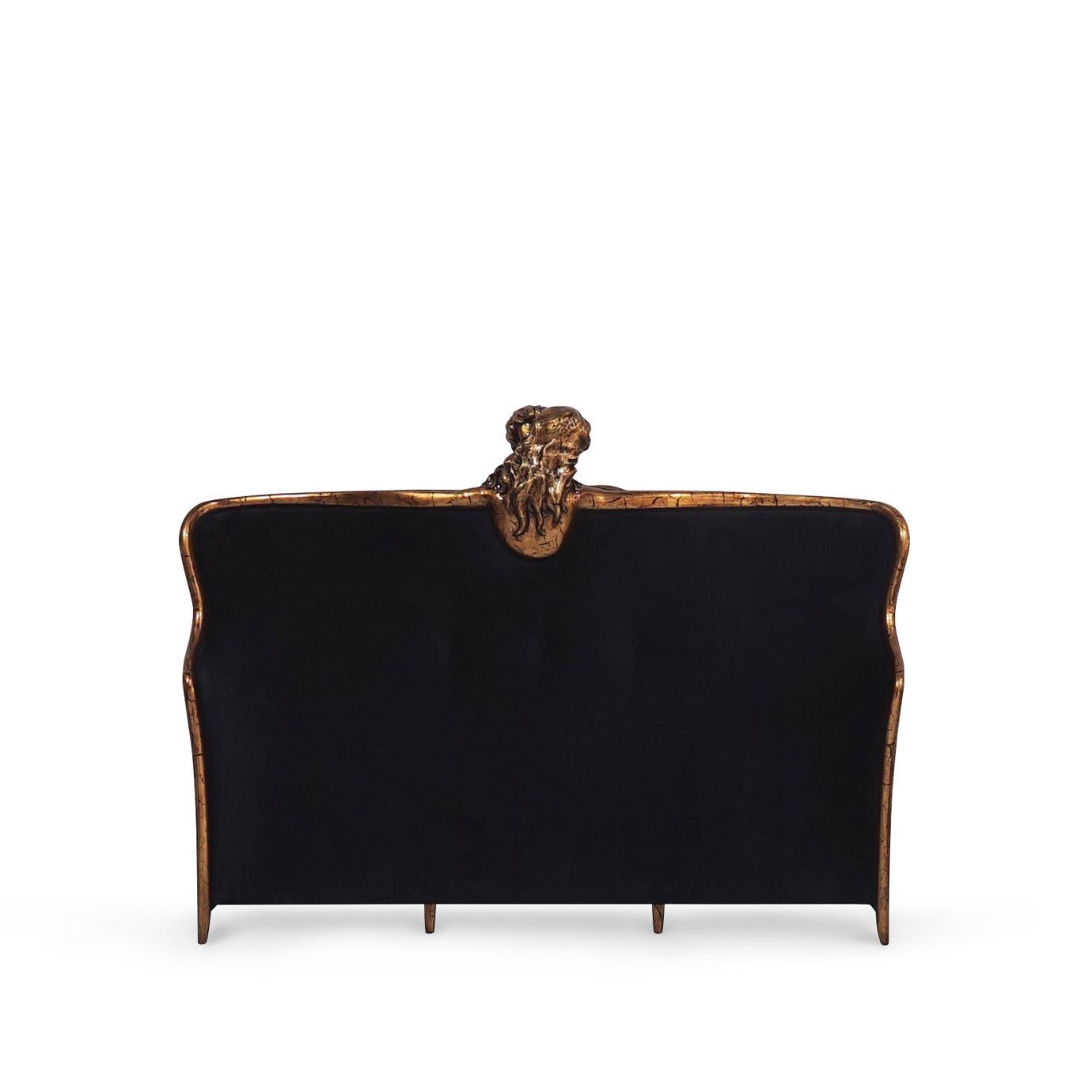 Forbidden Black King Size Bed