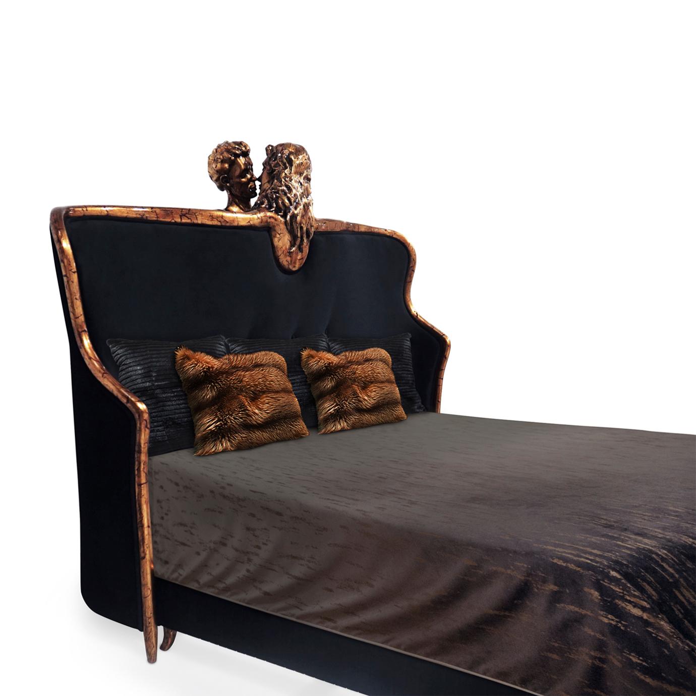 Forbidden Black King Size Bed