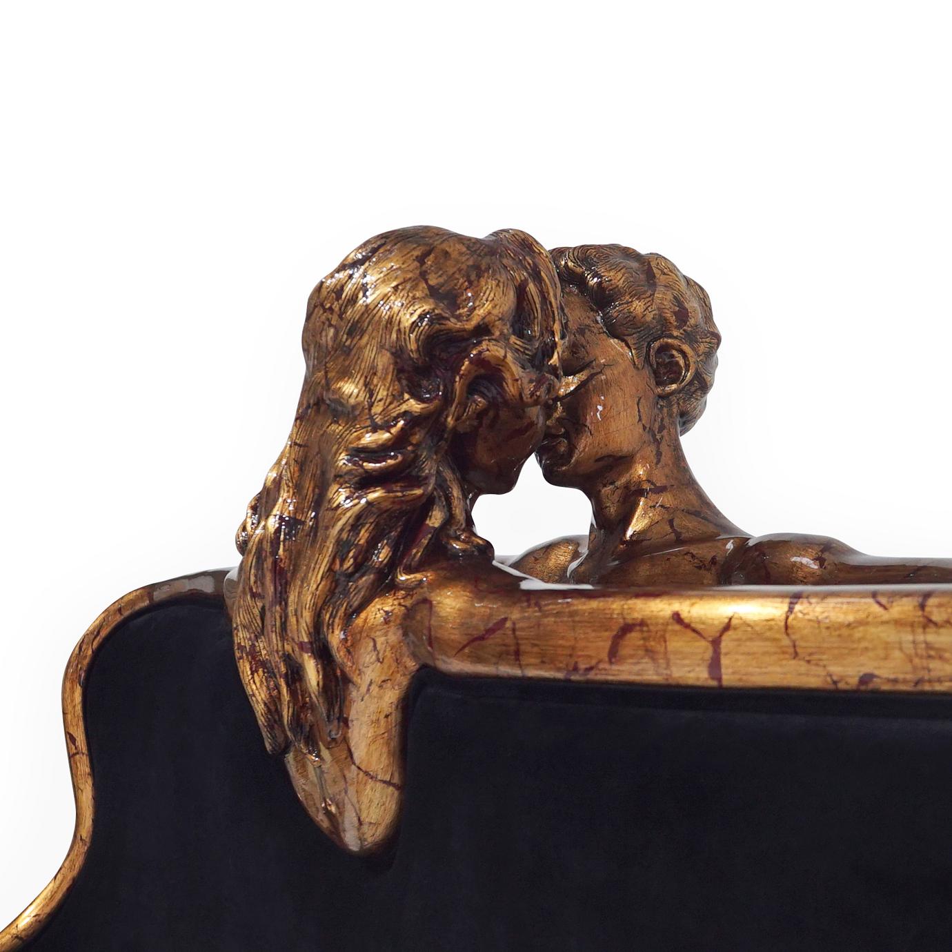 Forbidden Black King Size Bed
