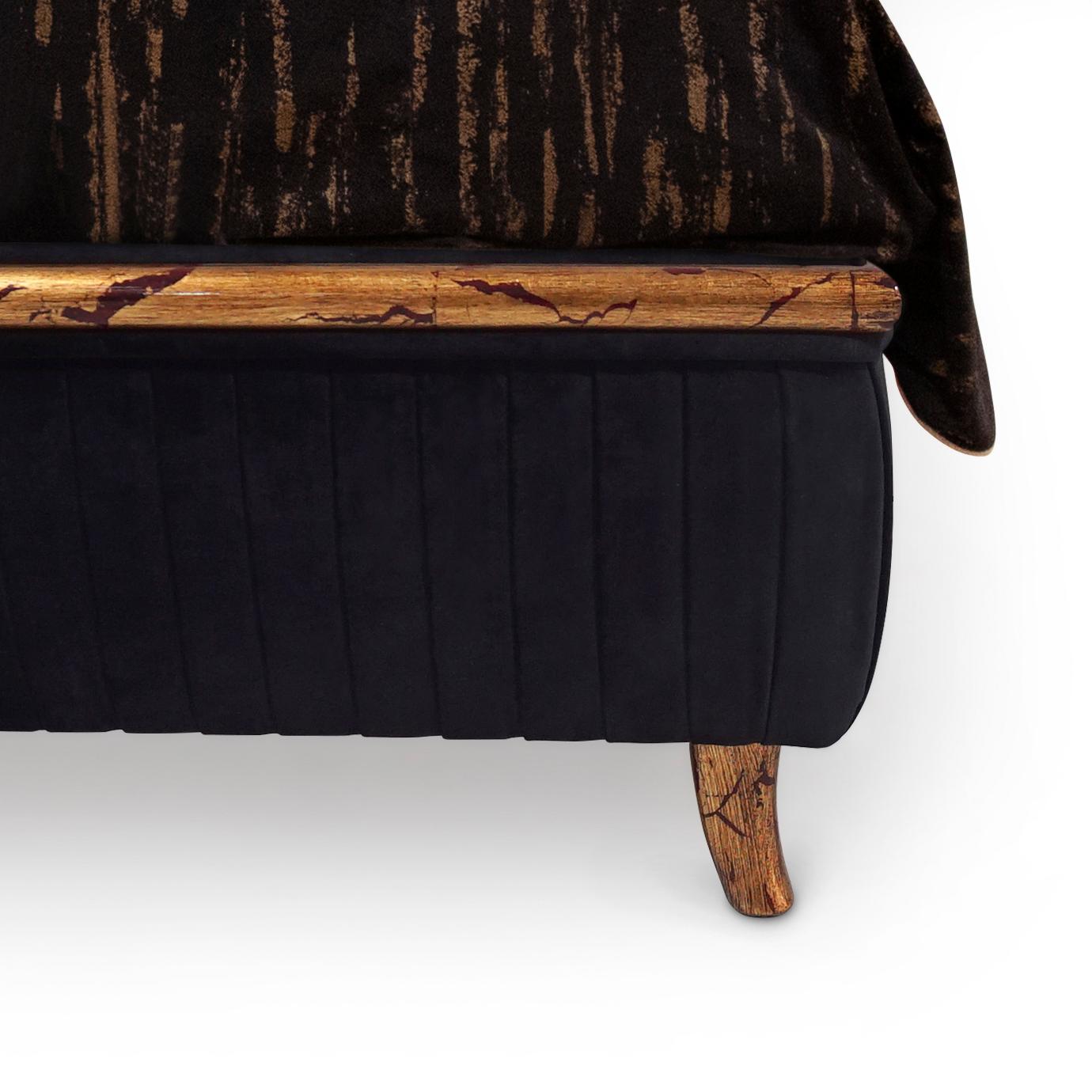 Forbidden Black King Size Bed