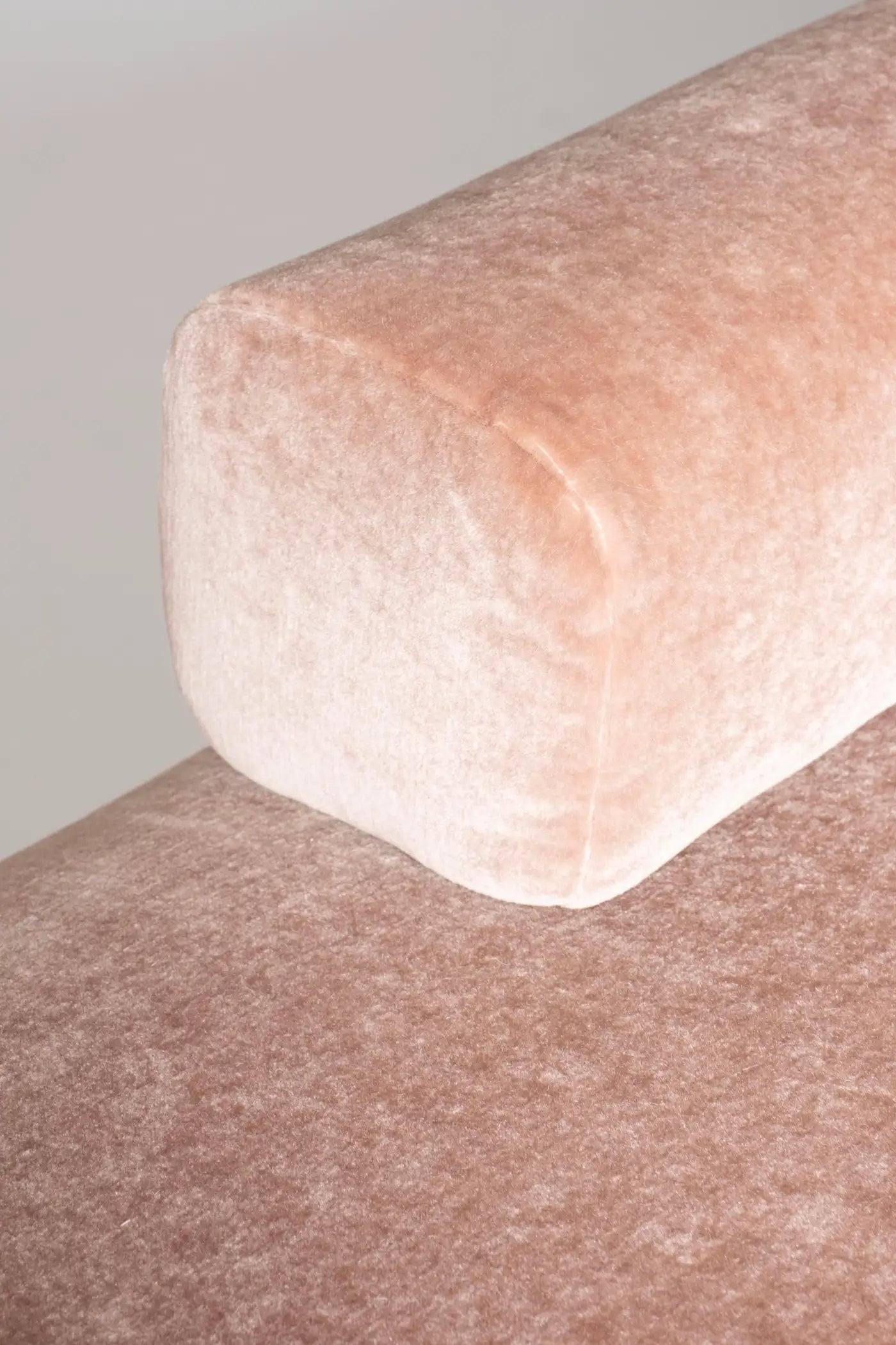 Twins Mid-Century Modern Day Bed in DEDAR Mohair and Oak