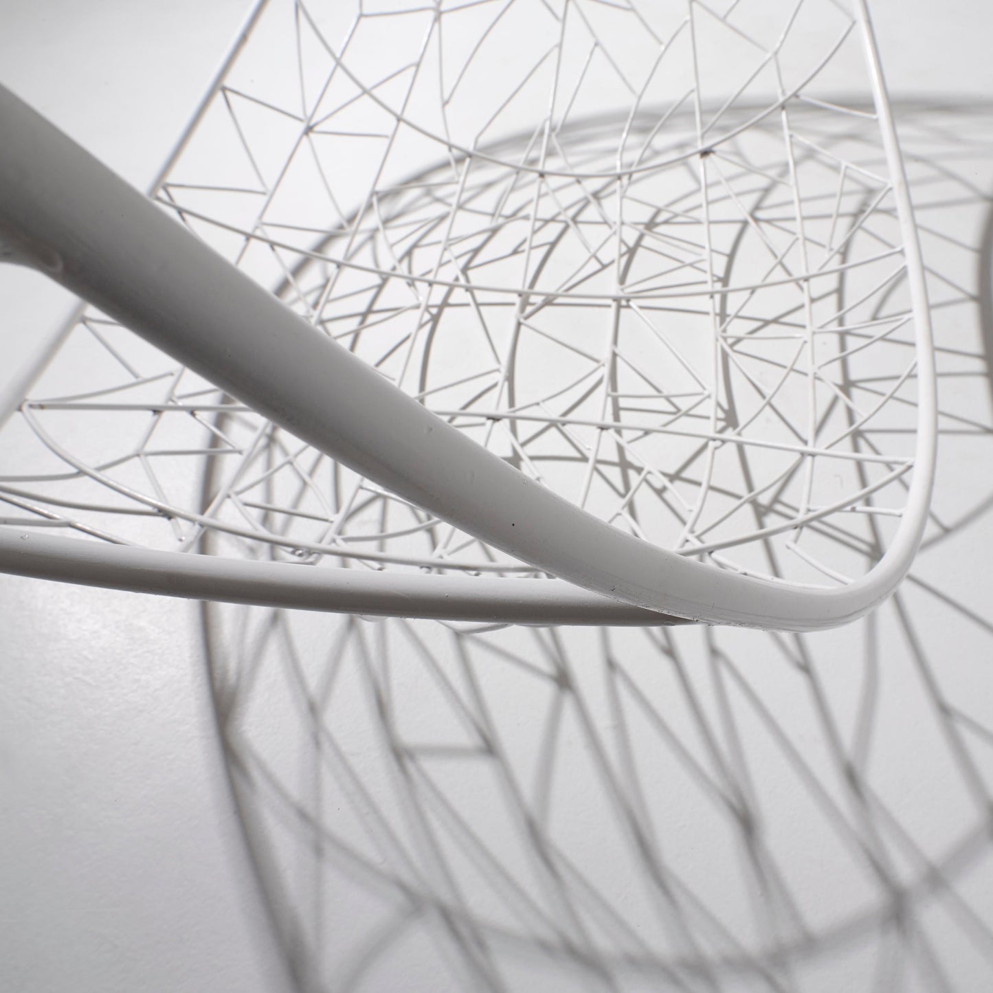 Melon Hanging Swing Chair – Modern White Indoor/Outdoor Daybed, 2022