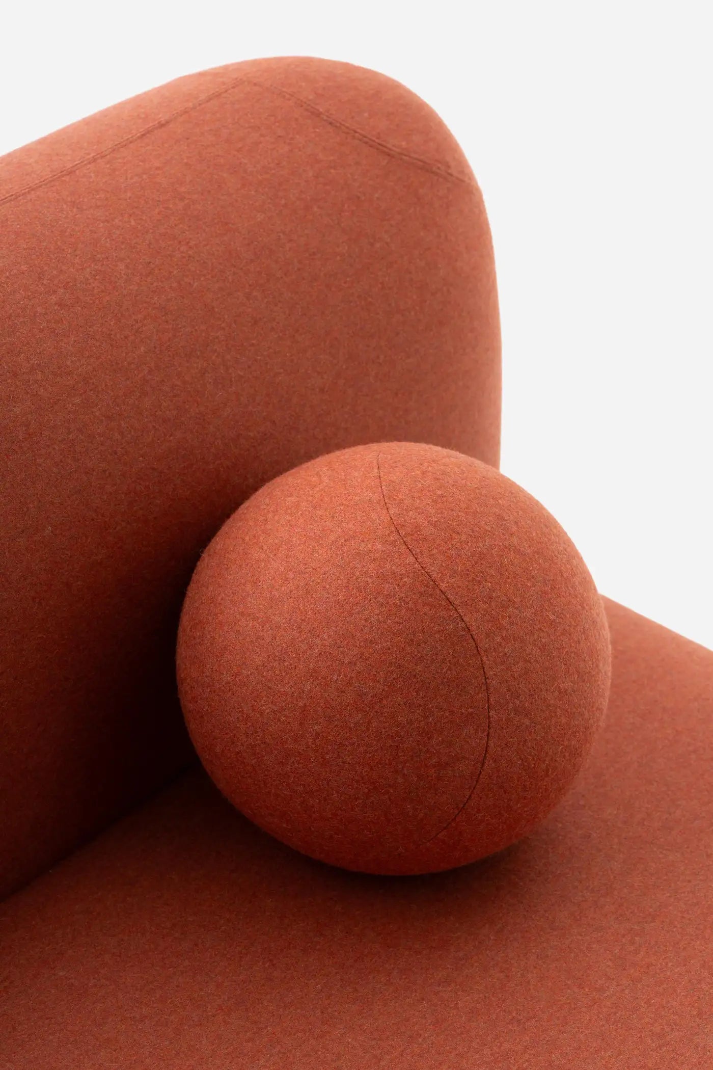 HELLO Modern Sofa Wool Fabric Playful Organic Design by NOOM