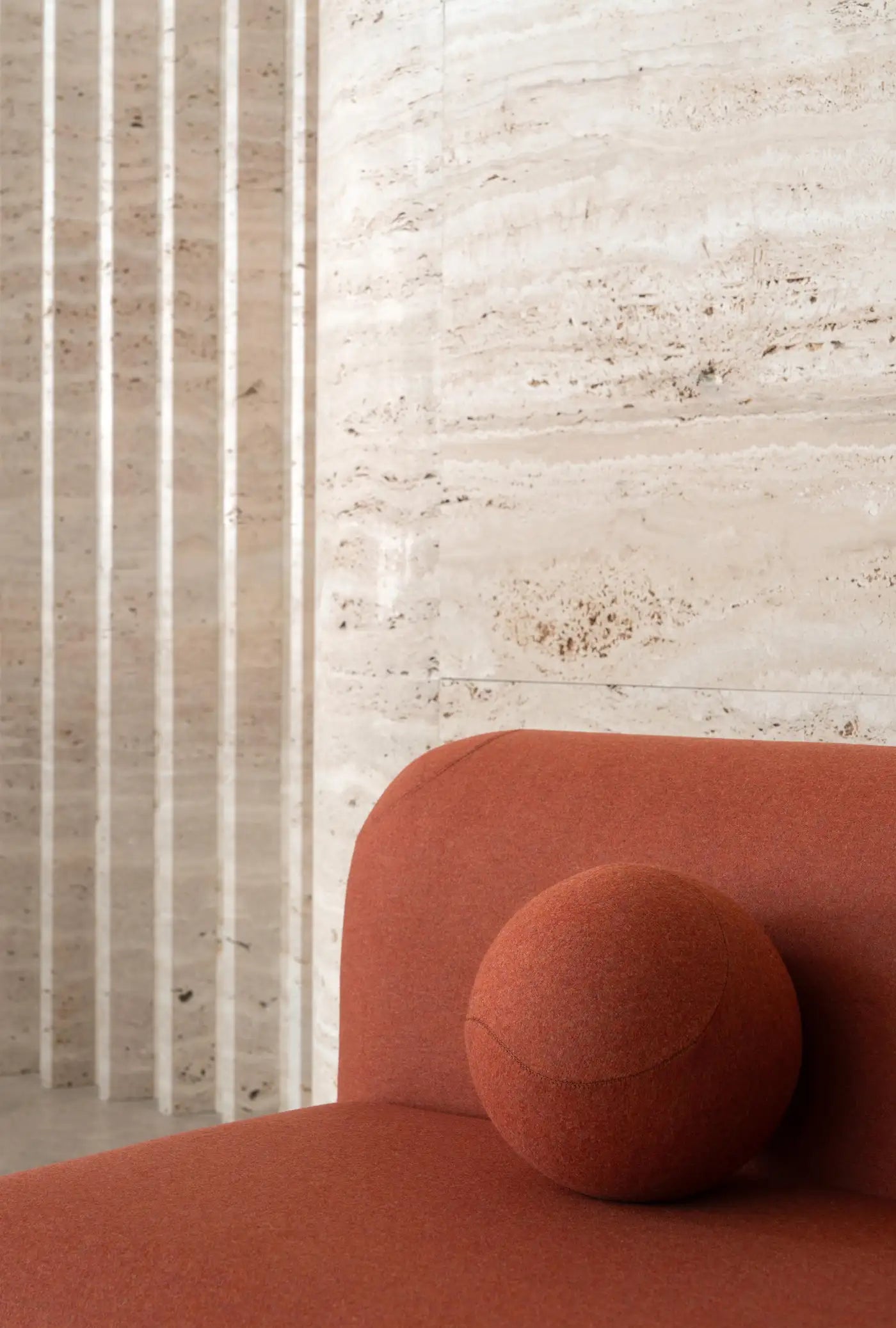 HELLO Modern Sofa Wool Fabric Playful Organic Design by NOOM