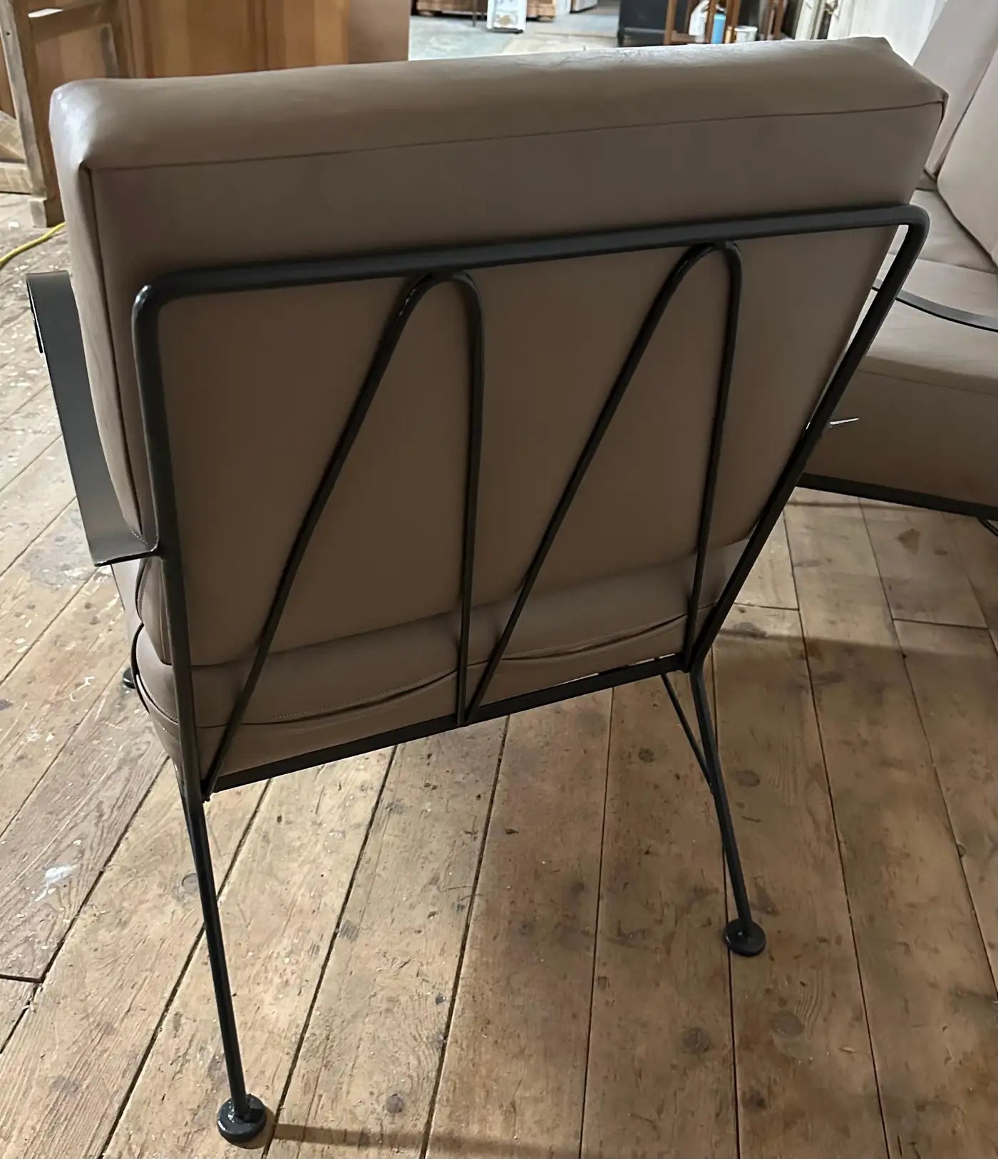 Vintage Metal Garden Sofa and Chairs Seating Ensemble