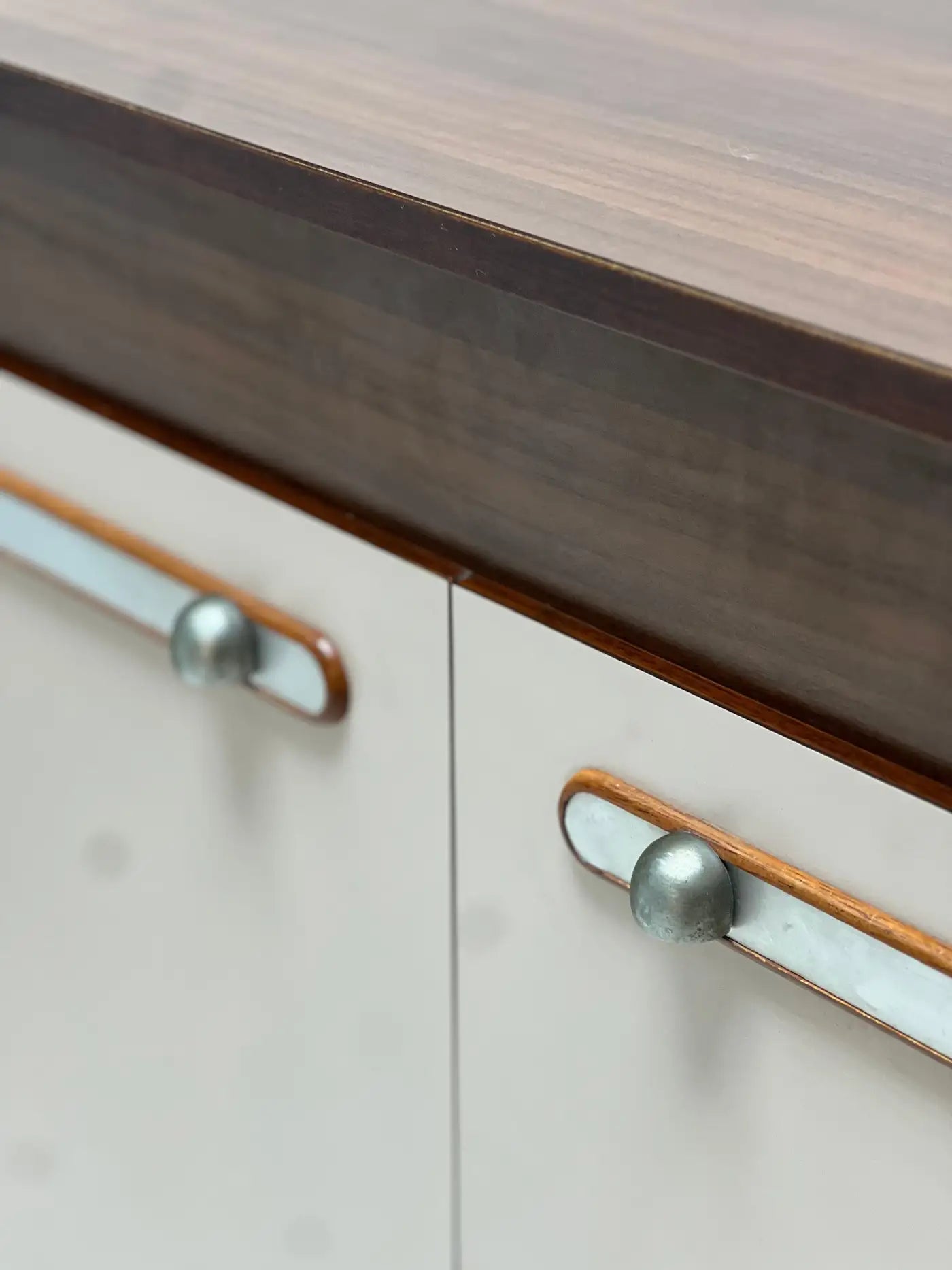 Vintage Italian Mid-Century Sideboard - Bed, Small Room Furniture