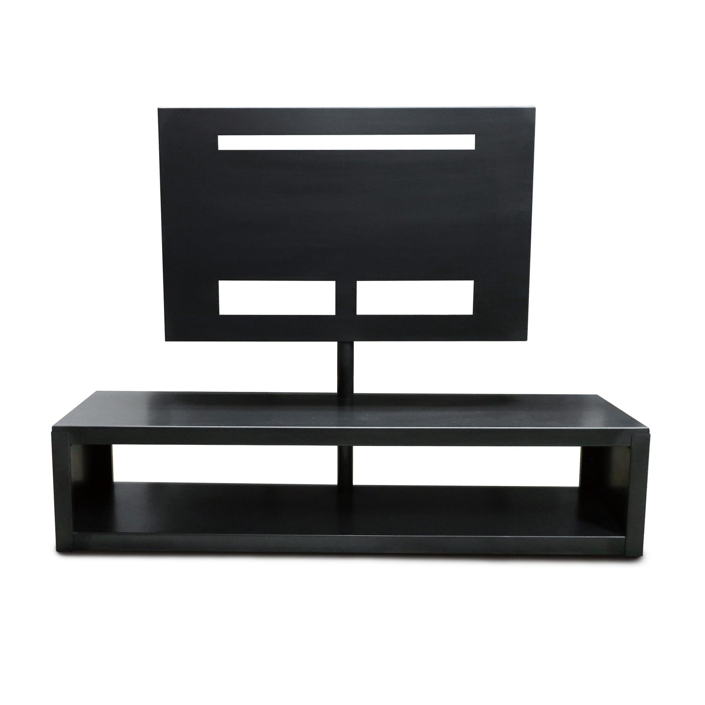 Big Irony TV Stand and Console – Unpainted Steel