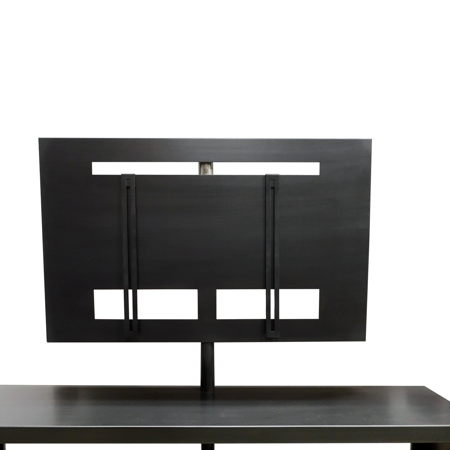 Big Irony TV Stand and Console – Unpainted Steel