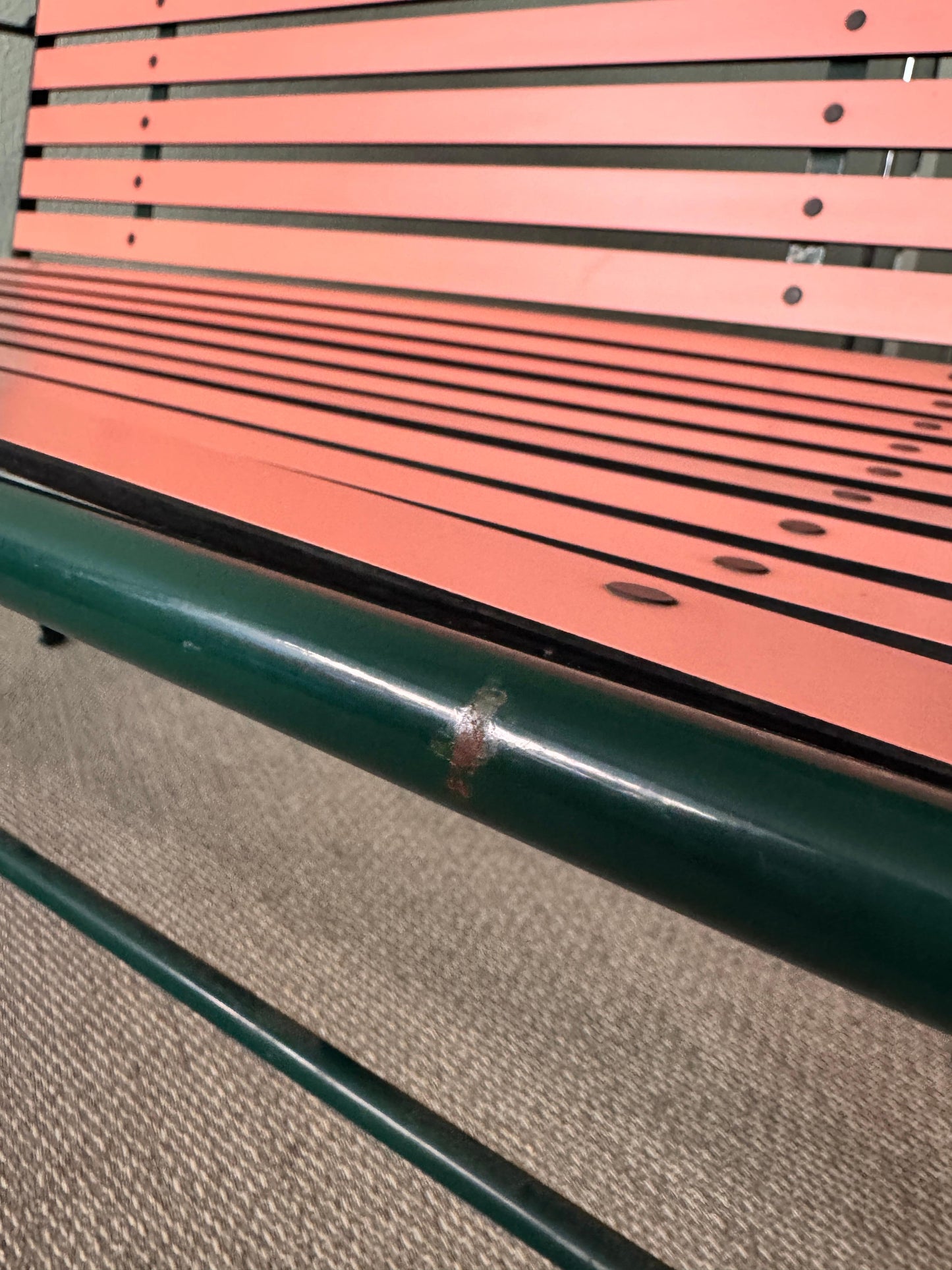 Camila Bench – Italian Postmodern Folding Wood & Metal Seating, 1984