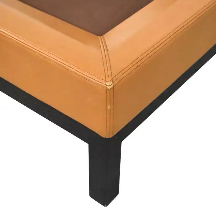 Saddle Leather Omen Bed – Queen/Double