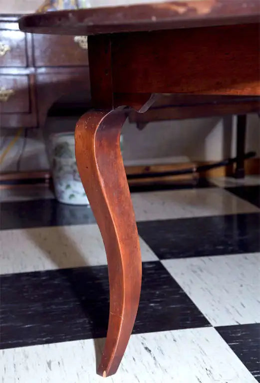 Cherry Oval Farm Table