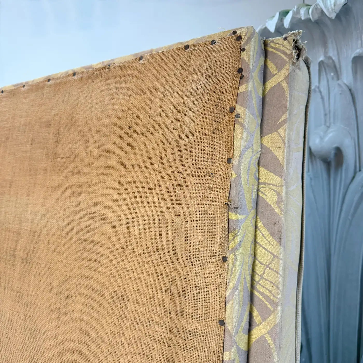 Circa 1890 Maple & Co. Giltwood Bergere Cane Bed – English Antique