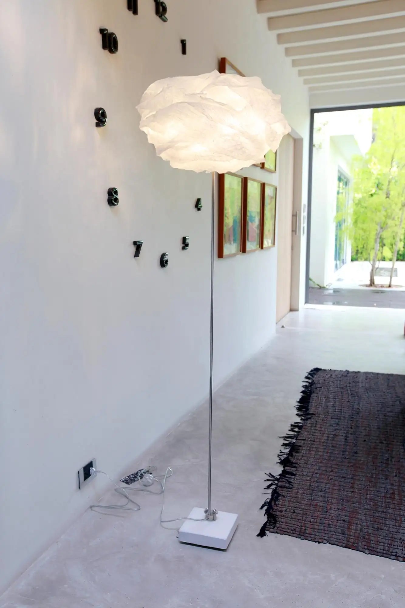 Transcendence floor - Handcrafted Sculptural Floor Light