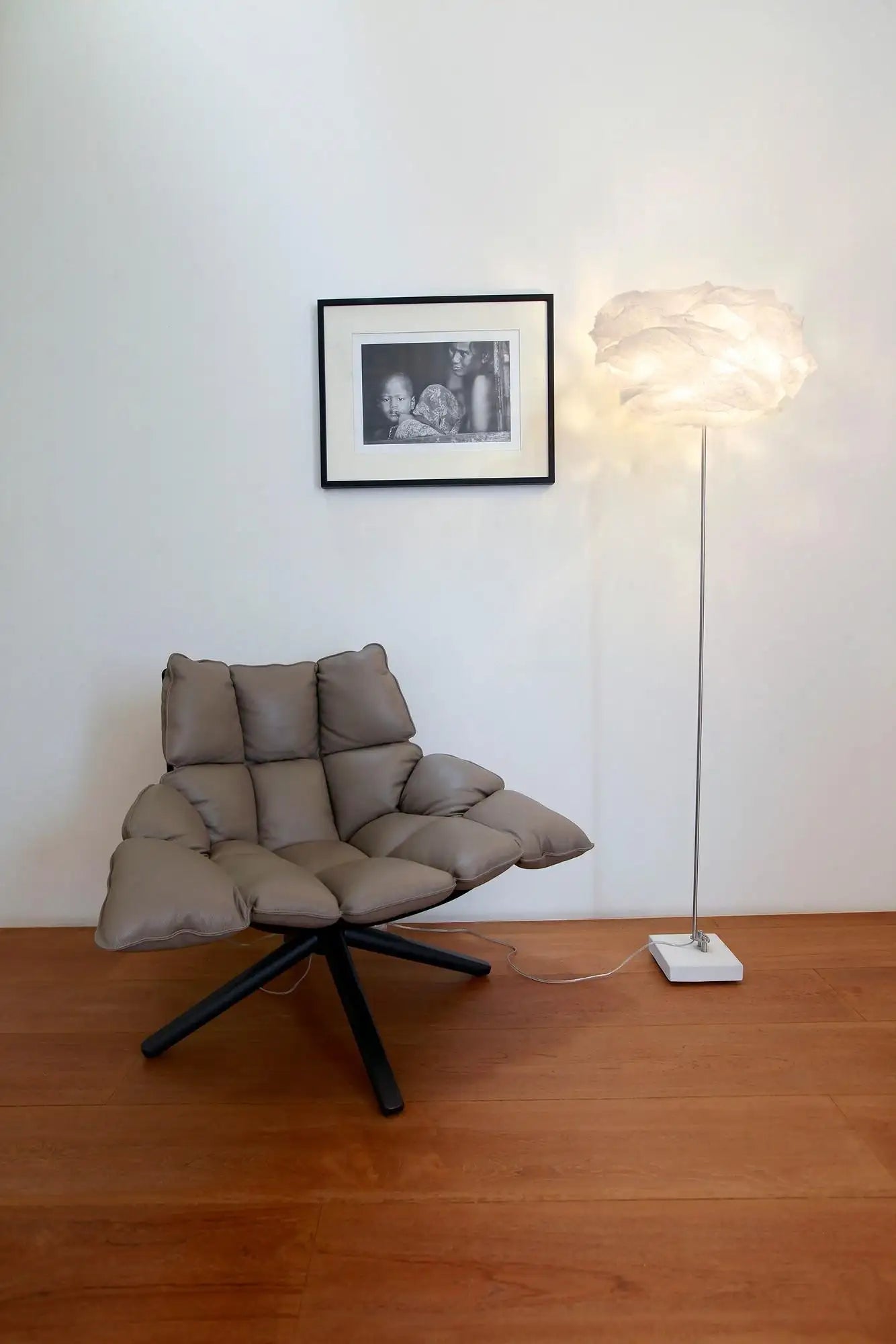 Transcendence floor - Handcrafted Sculptural Floor Light