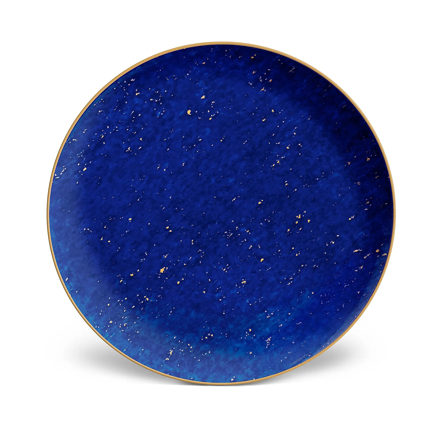 Lapis-Look Limoges Porcelain & 24K Gold Dessert Plate