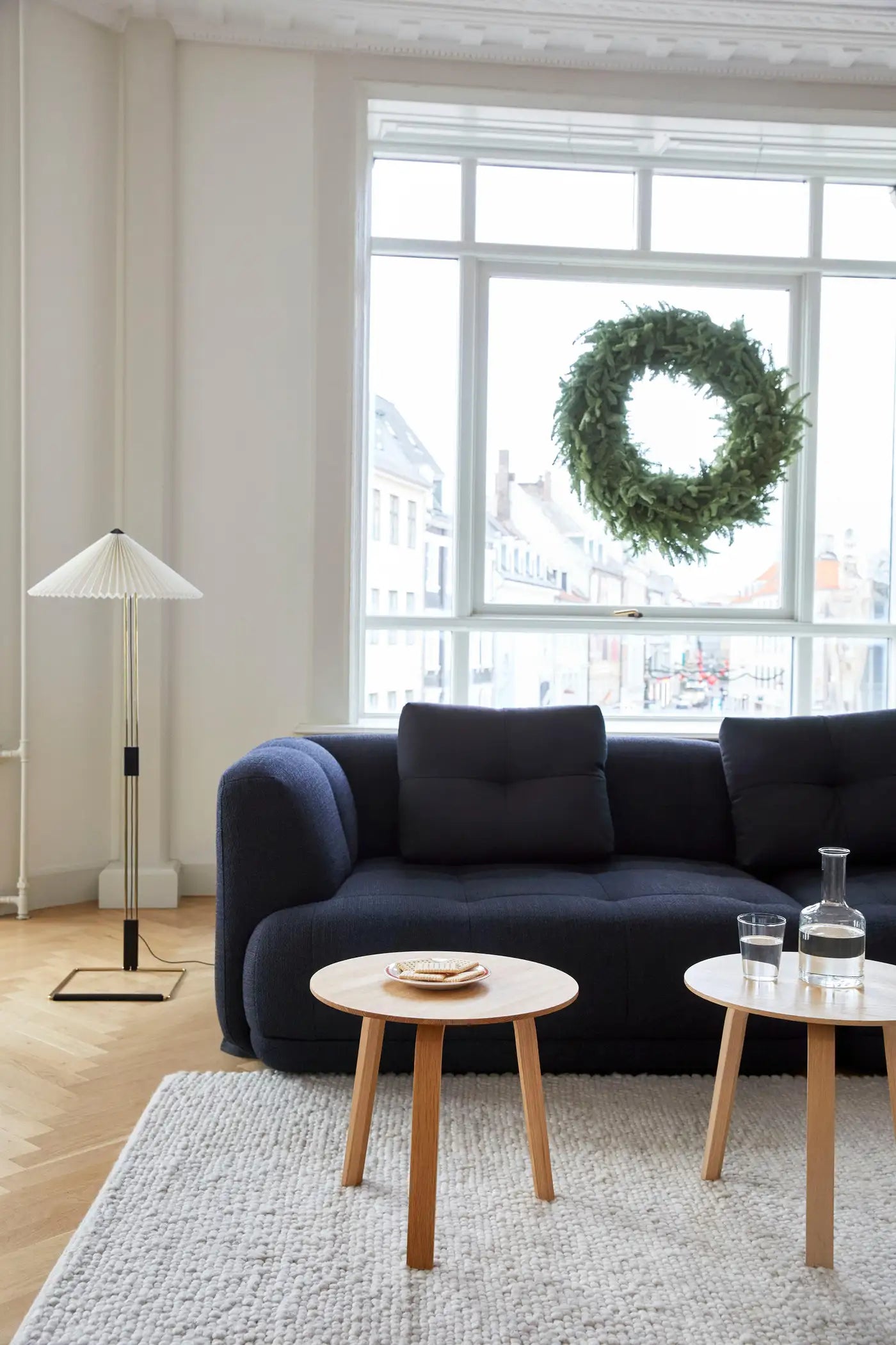 Matin Floor Lamp, White