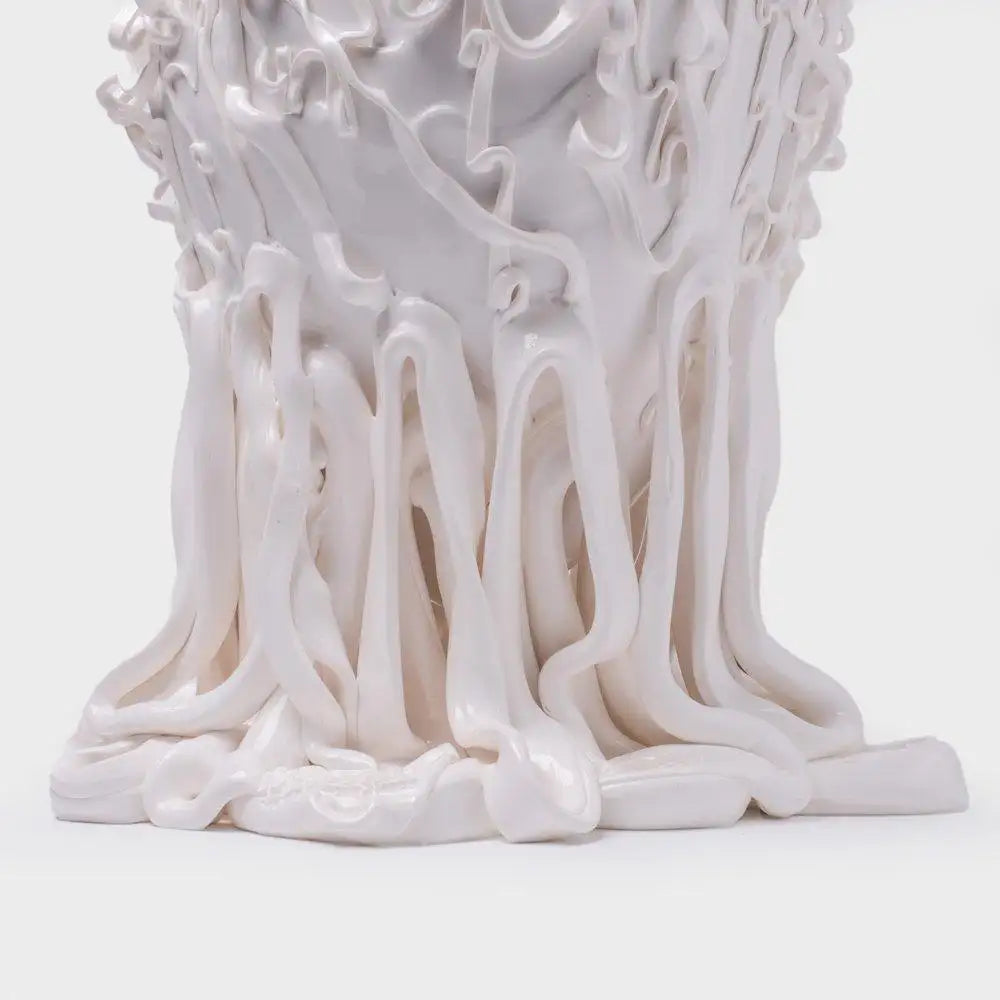 Contemporary Fish Design Gaetano Pesce Medusa XL Vase Soft Resin White