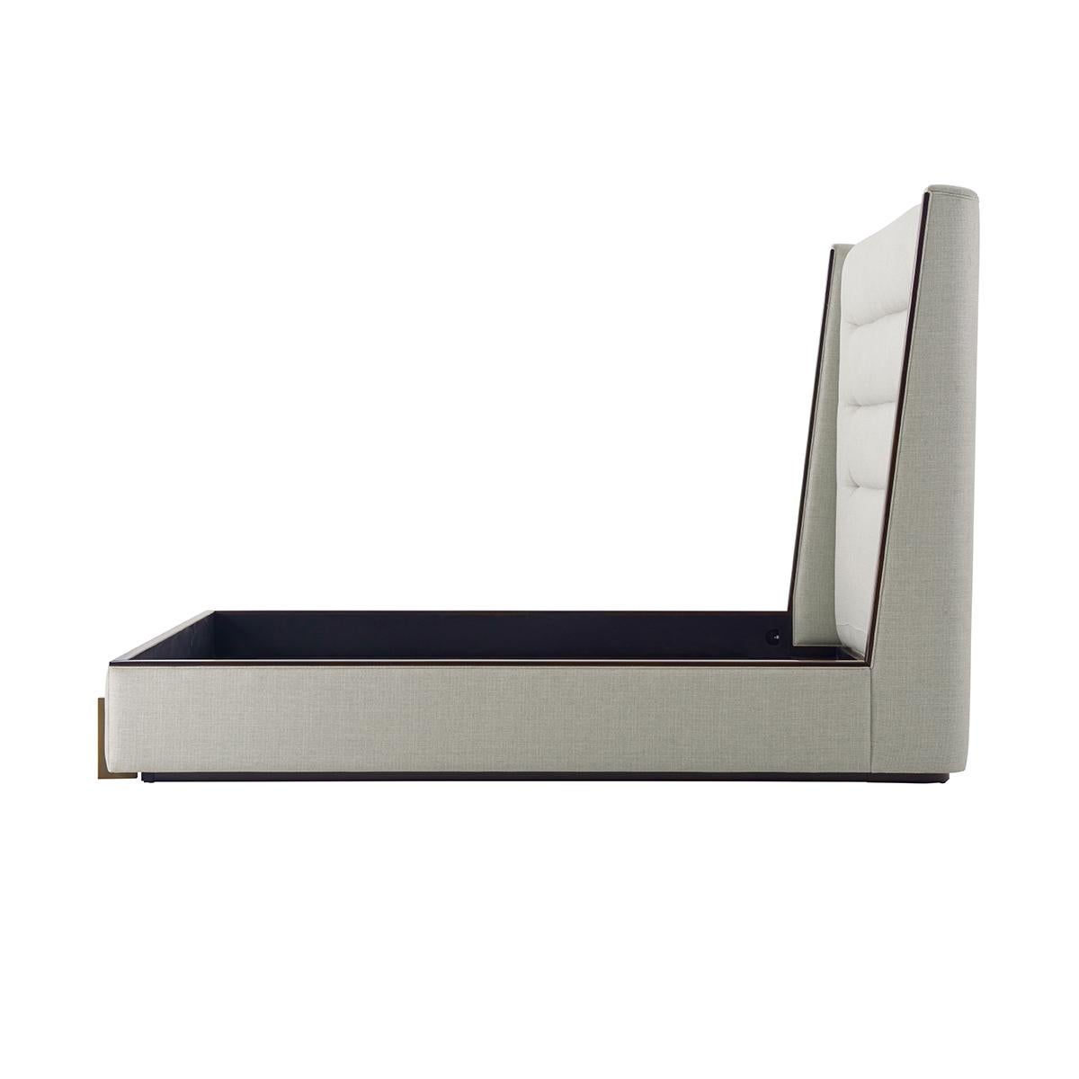 Modern Upholstered King Bed