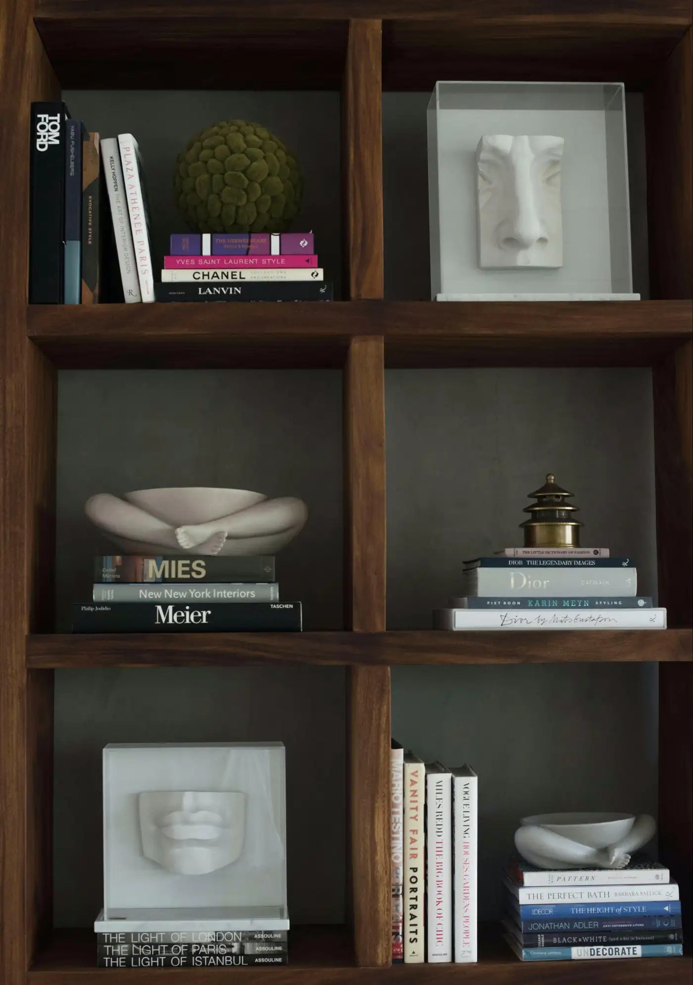 Meditative Pose Sculptural Legs Bowl Sukhasana II S Hand-Crafted Resin + Stone