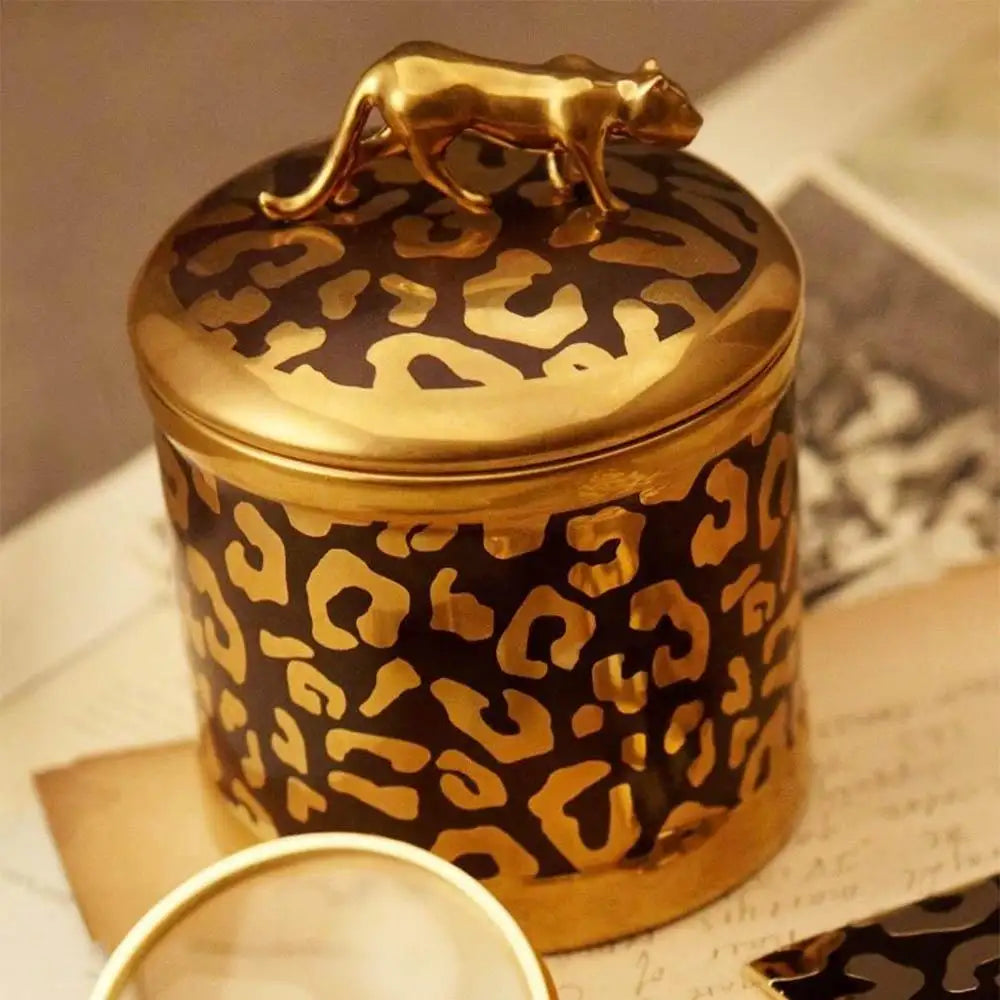 Panther Candle