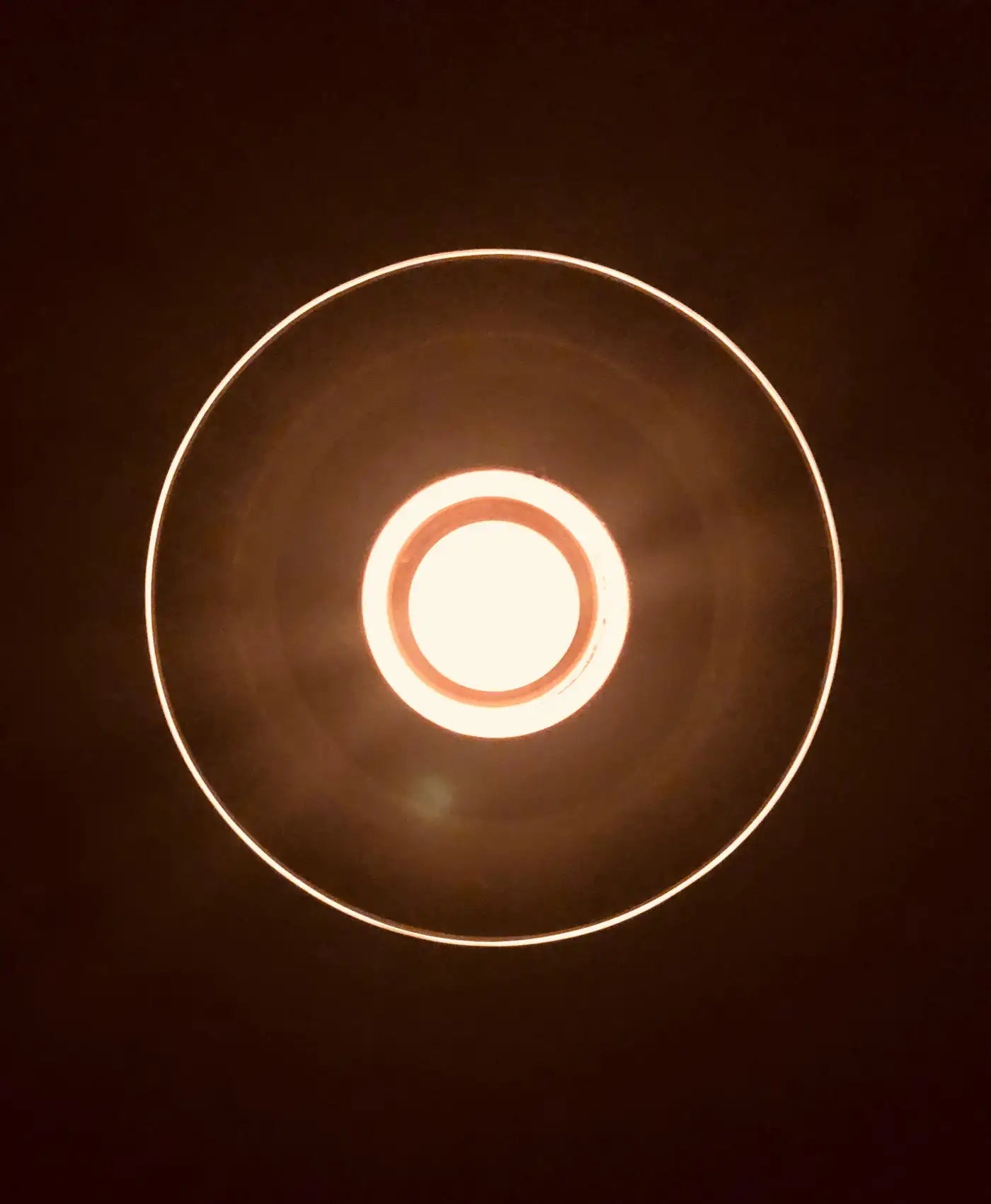 Tealight Candle Holder "Sfär Red Soil" in Glass and Glazed Porcelain