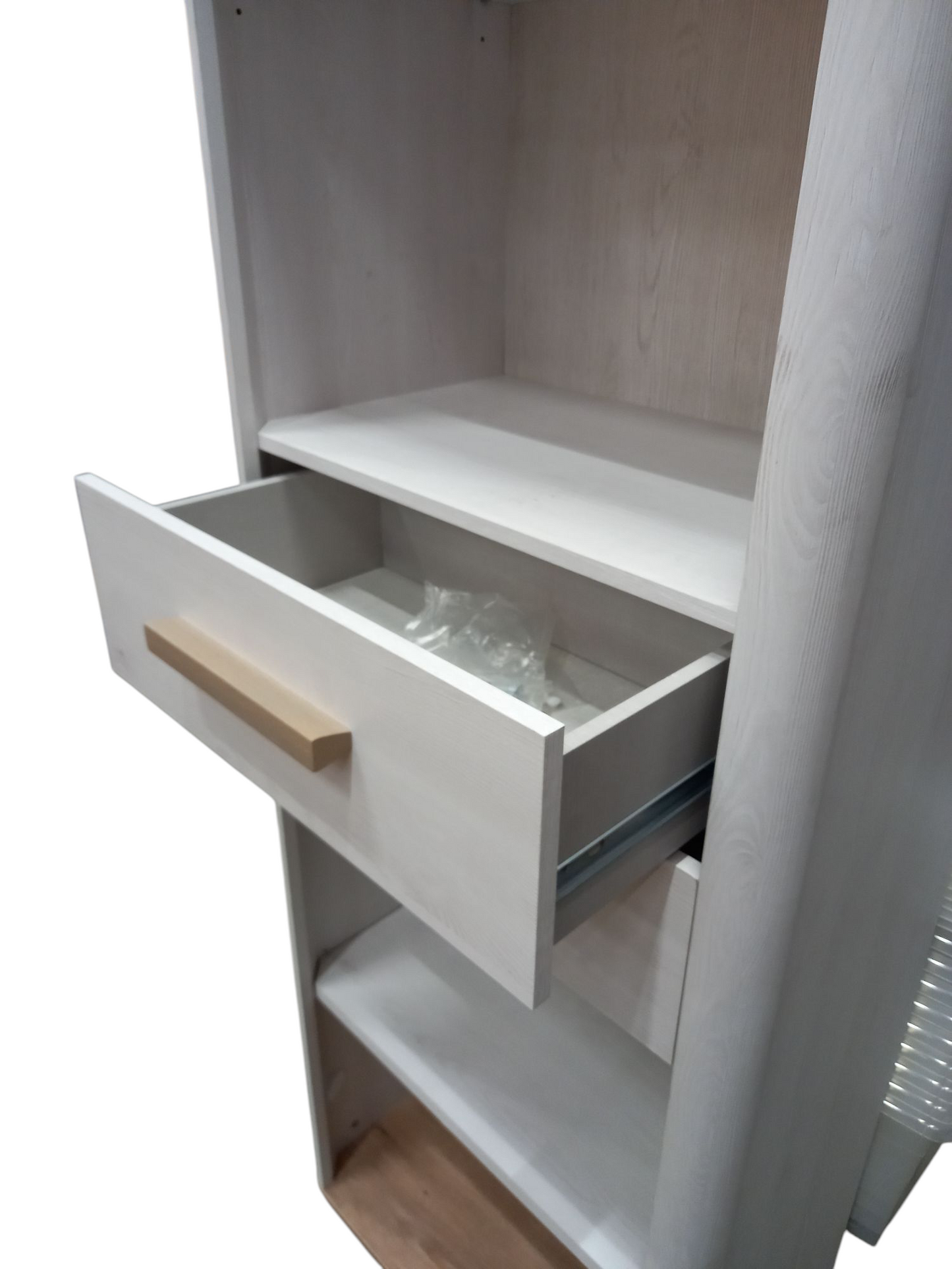 Shelve Tito wood, H140x55x37cm