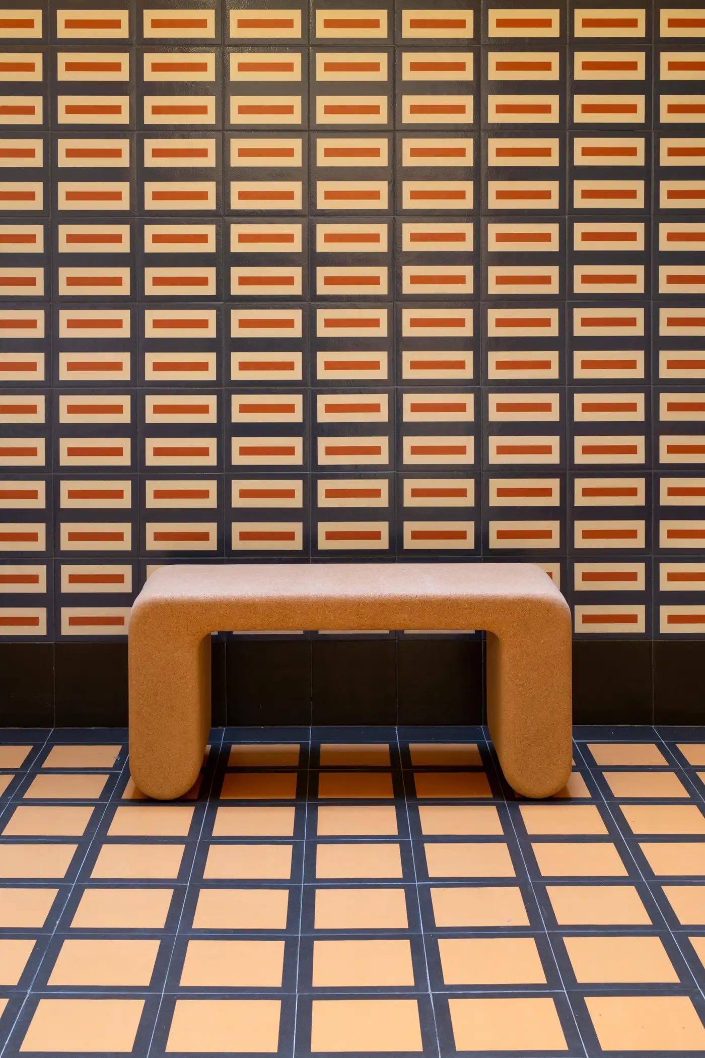 Stringer Bench by raawii Cork & Plywood Modern Bench