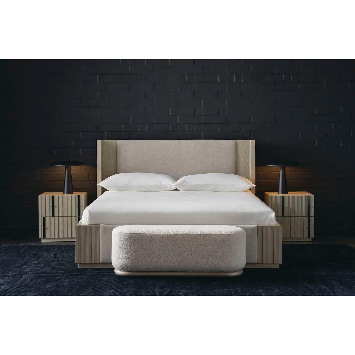 Geometric Modern King Bed