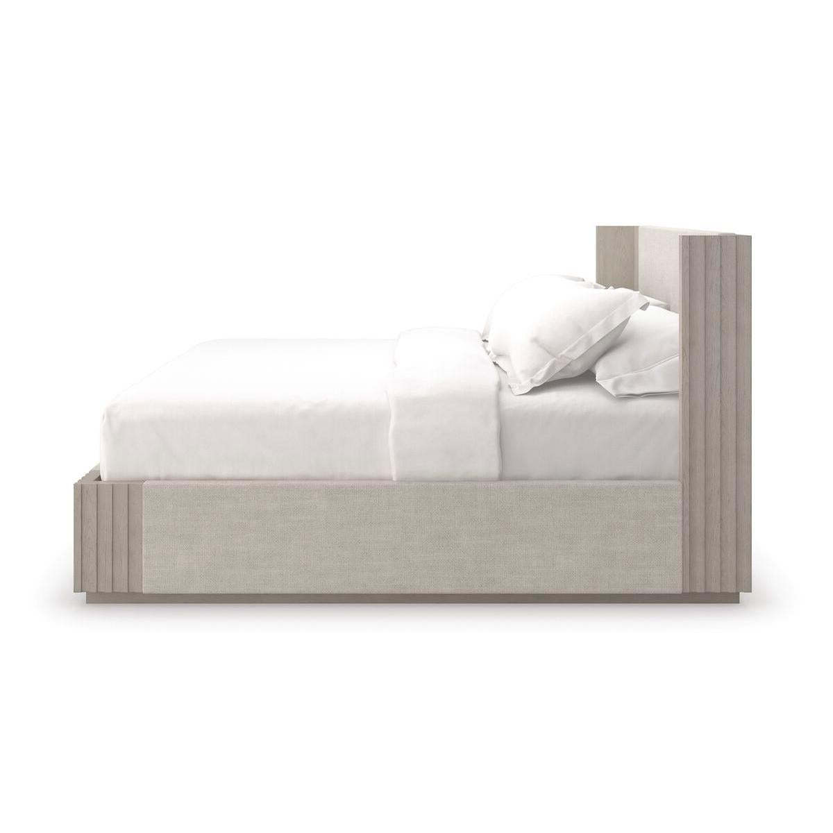 Geometric Modern King Bed