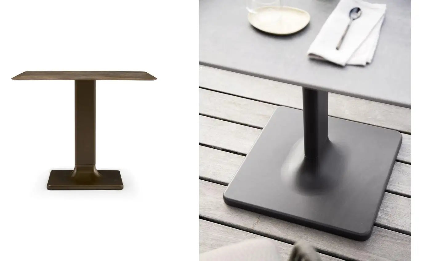 5-Piece Italian Outdoor Dining Set–Includes Table and 4 Stackable Chairs