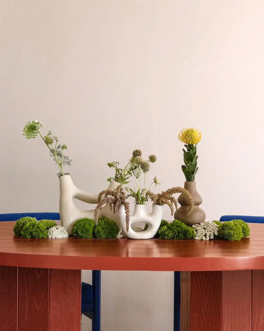 Symbiosis Clay Vase - Bone White
