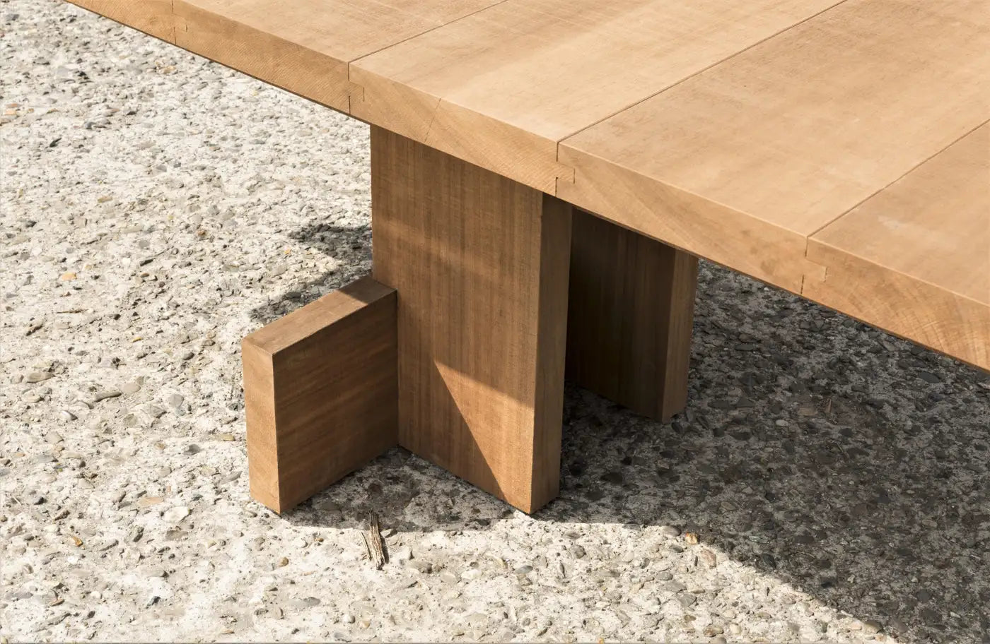 9' 10" Indoor/Outdoor Brutalist Dining Table