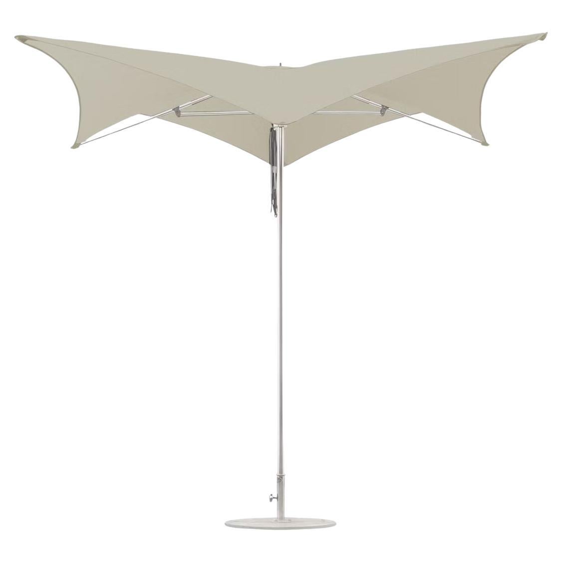 Ocean Master Manta Modern Outdoor Umbrella with Aluminum Frame
